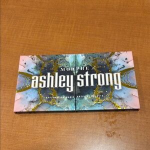 Morphe Ashley Strong Palette with Pink and Gold Accents